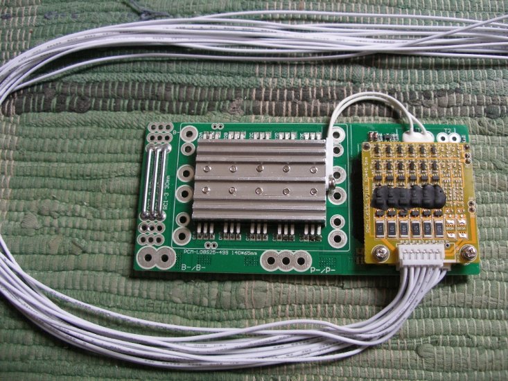 Standard BMS, 10S - 14S, 30 Ampere - zum Schließen ins Bild klicken