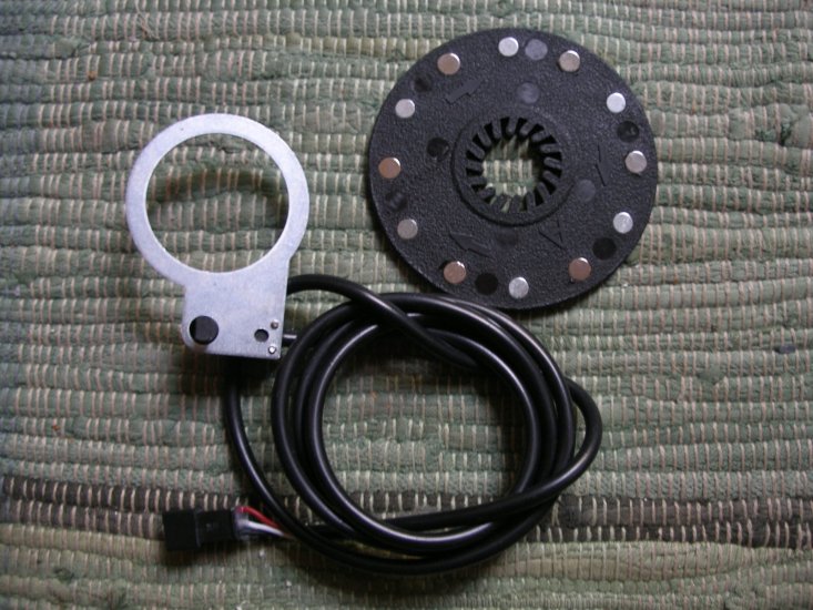 PAS Sensor gepulstes Signal, 1 m, Scheibe 12 Magnete - zum Schließen ins Bild klicken