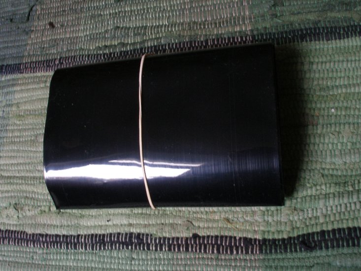 Schrumpfschlauch Flachmaß 150 mm, schwarz, 1 m, 2:1 - zum Schließen ins Bild klicken