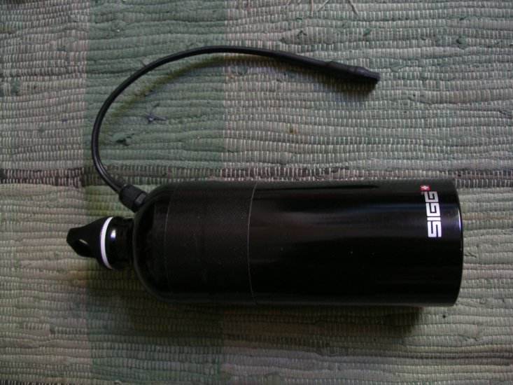 Komplett-Akku 36V, 6,2 AH, Sony VTC6 Flaschenform - zum Schließen ins Bild klicken