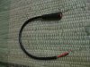 2Pin Ebike Stecker, female, 8mm D., mit ca. 20cm Kabel