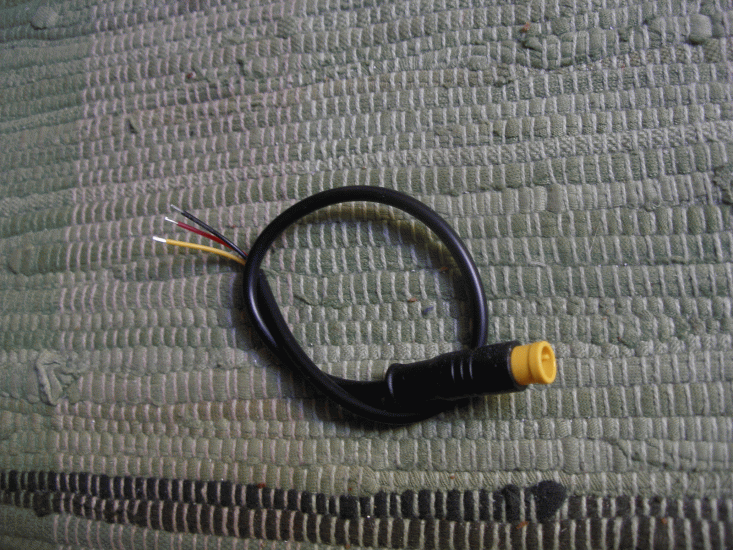 3Pin Ebike Stecker, male, 8mm D., mit ca. 20cm Kabel - zum Schließen ins Bild klicken