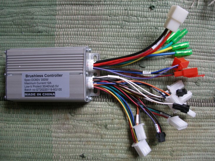 Controller 250 - 500 Watt 24 - 60 Volt, 12 Ampere - zum Schließen ins Bild klicken