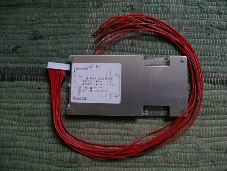 Standard BMS, 10S, 40 Ampere - zum Schließen ins Bild klicken
