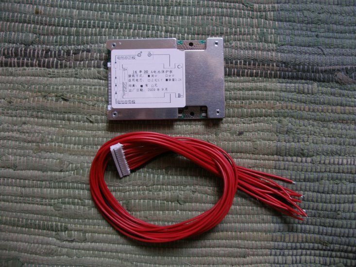Standard BMS, 10S - 14S, 30 Ampere II - zum Schließen ins Bild klicken