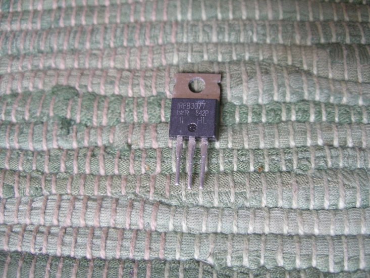 Mosfet IRFB3077, 75V, 2,8 mOhm - zum Schließen ins Bild klicken