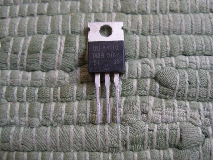 Mosfet IRFB4110, 100V, 3,7 mOhm - zum Schließen ins Bild klicken