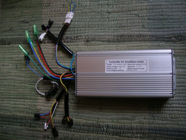 Controller 1000 Watt, 36/48 Volt, 35A, mit Leistungsregelung - zum Schließen ins Bild klicken