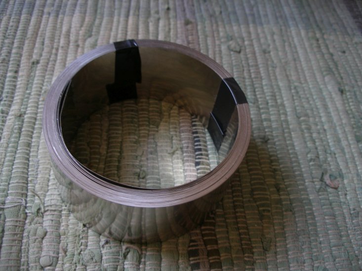 Nickelband 65 mm x 0,15 mm - zum Schließen ins Bild klicken