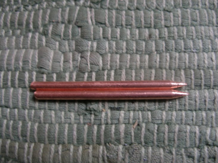 Elektroden für Punktschweissgerät, 2 Stück, 3 mm - zum Schließen ins Bild klicken