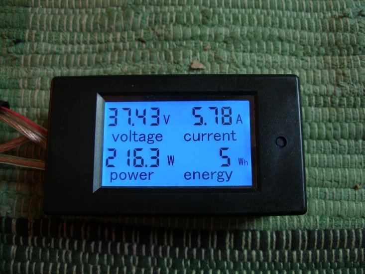 Wattmeter, 0-20A, 8-90V *TOP* - zum Schließen ins Bild klicken