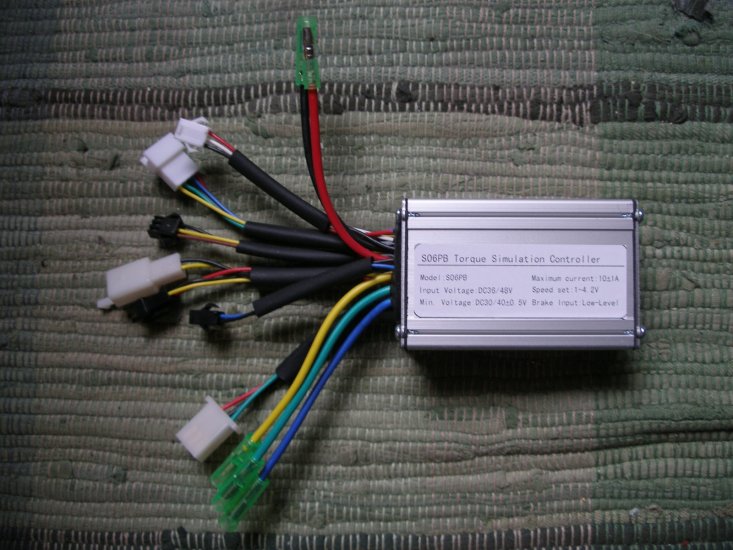 Controller 250 Watt 36 / 48 Volt, 10A, mit Leistungsregelung - zum Schließen ins Bild klicken
