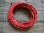 Zwillingslitze Silikon, feinstdrähtig, 2 mm² (14AWG), 1m