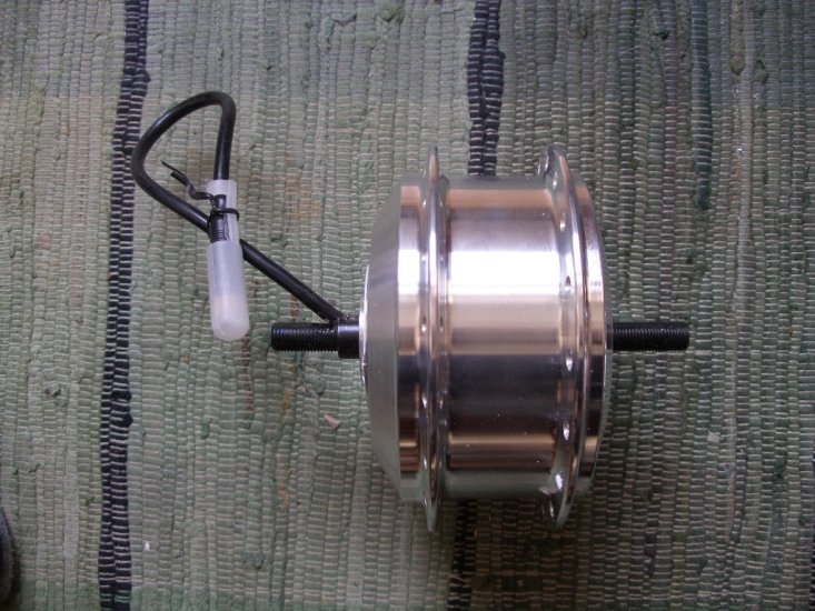 Tongsheng Motor vorne, high torque, 330 RPM, 250-350W - zum Schließen ins Bild klicken