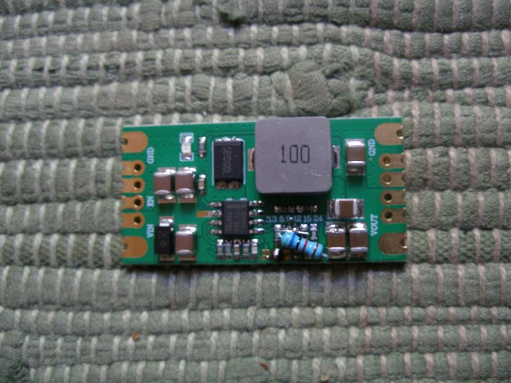 Spannungswandler 10 - 60V DC auf 6V DC, 3A, high tech A - zum Schließen ins Bild klicken