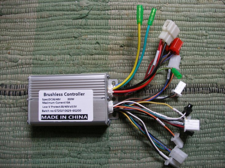 Controller 250 - 500 Watt 36-72 Volt, 5-15 Ampere, 4110 - zum Schließen ins Bild klicken