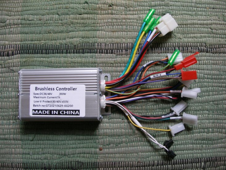 Controller 250 - 500 Watt 24 / 36 / 48 Volt, 7 Ampere - zum Schließen ins Bild klicken