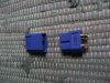 XT60 Hochstromstecker, blau, 1 Paar, genuine