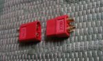 XT60 Hochstromstecker, rot, 1 Paar